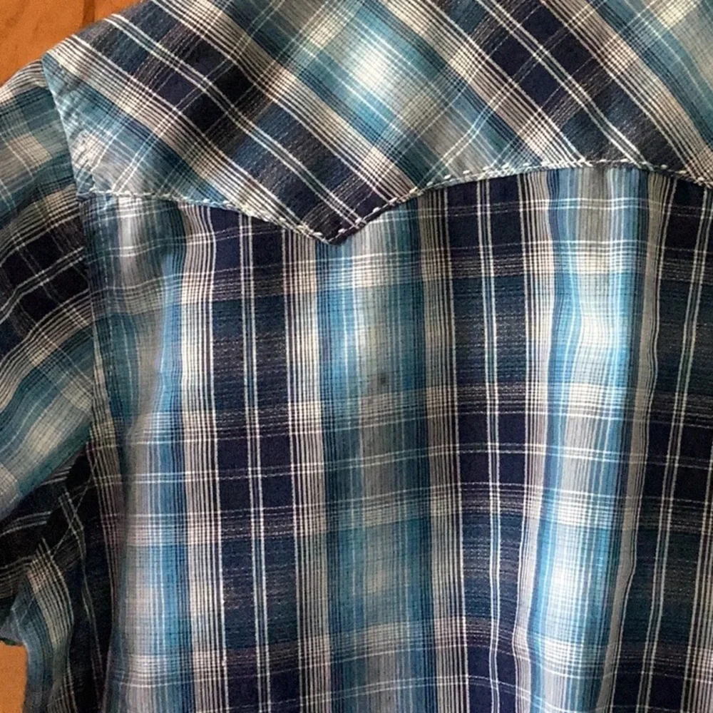Boys Wrangler Pearl Snap - Picture 4 of 5